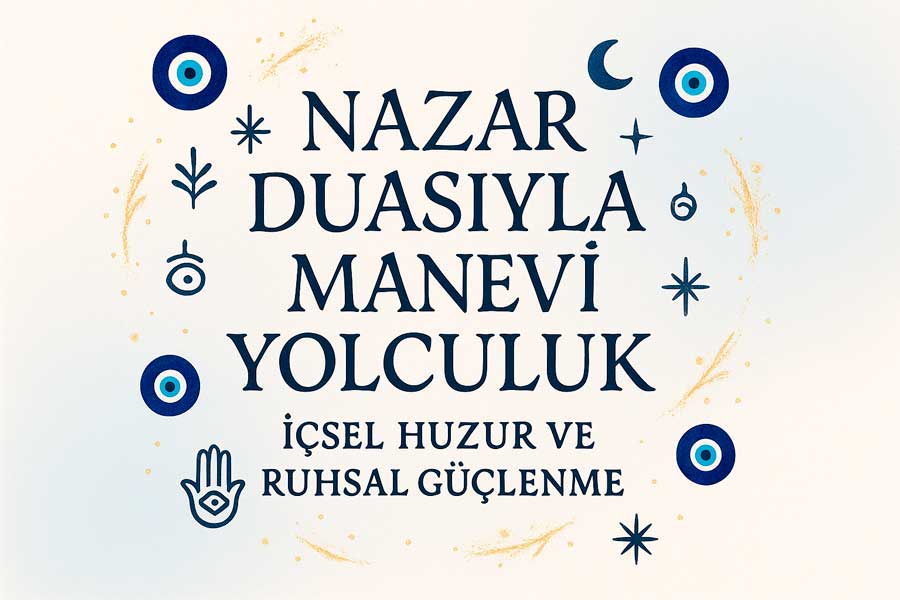 Nazar Duasıyla Manevi Yolculuk: İçsel Huzur ve Ruhsal Güçlenme